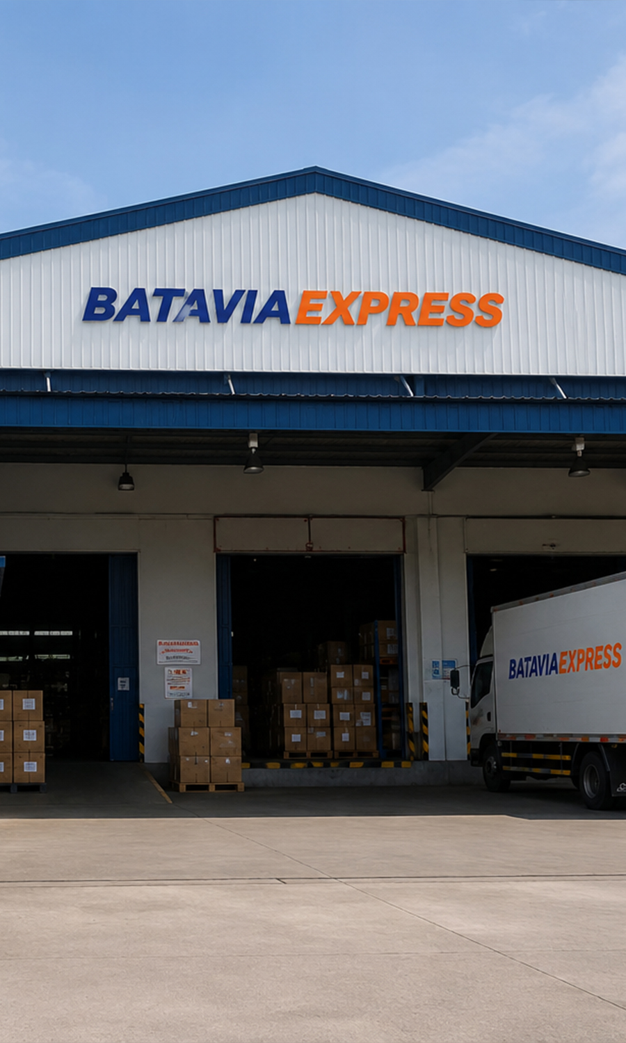 gudang batavia express cargo